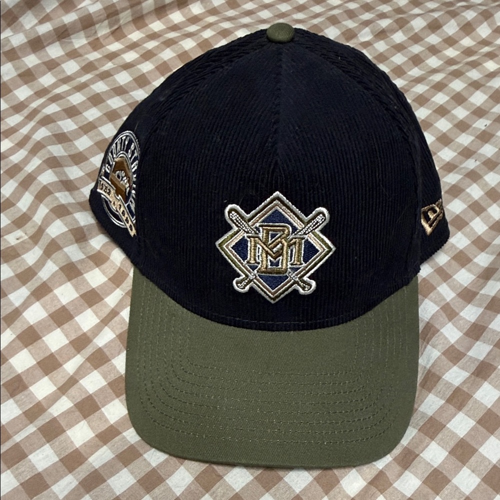 Milwaukee Brewers New Era Navy 9FORTY Cap